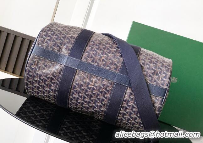 Grade Quality Goyard Barrel 40 Sports Bag GY020248 Navy Blue 2025