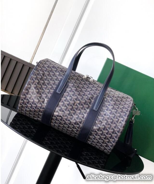 Grade Quality Goyard Barrel 40 Sports Bag GY020248 Navy Blue 2025