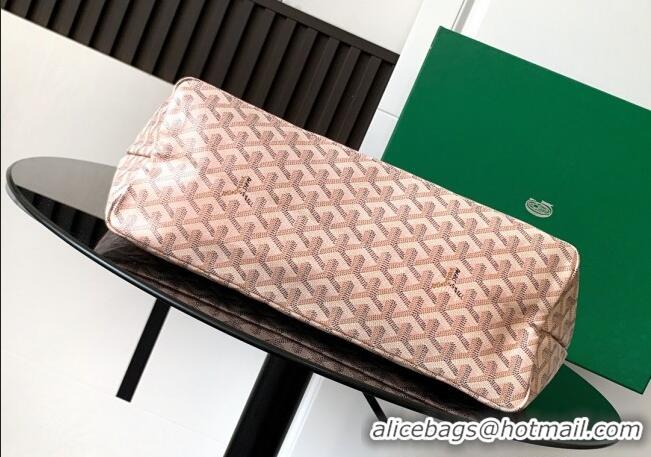 Famous Brand Goyard Glittering Saint Louis Tote Bag PM 020146 Pearly Light Pink 2025