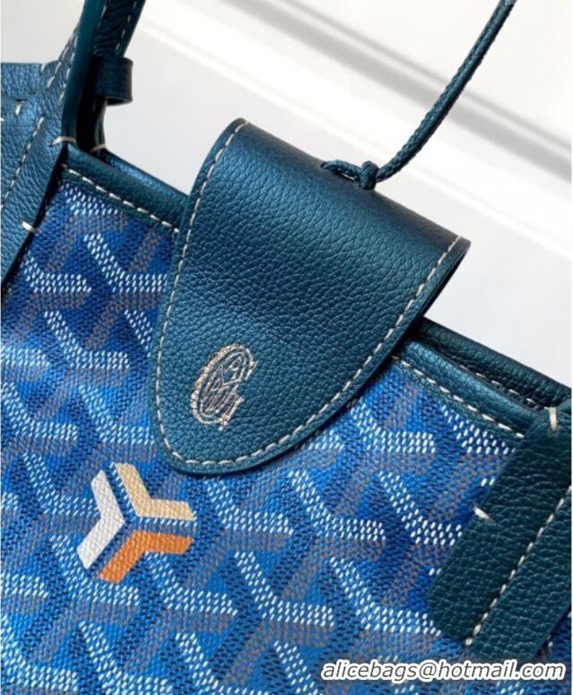 Best Quality Goyard Glittering Saint Louis Tote Bag PM 020146 Pearly Blue 2025