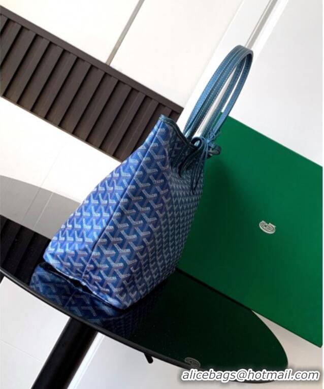 Best Quality Goyard Glittering Saint Louis Tote Bag PM 020146 Pearly Blue 2025