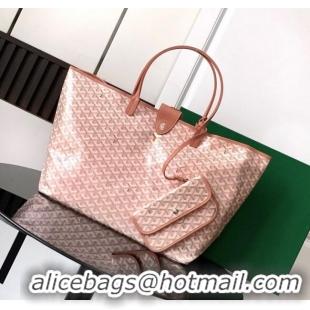 Luxury Classic Goyard Glittering Saint Louis Tote Bag GM 020146 Pearly Light Pink 2025