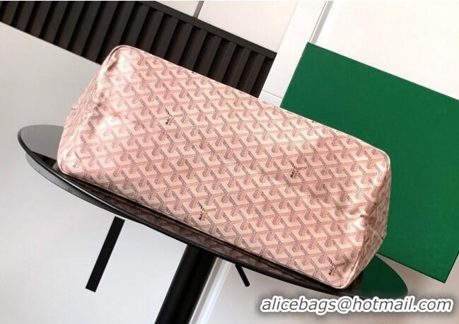 Luxury Classic Goyard Glittering Saint Louis Tote Bag GM 020146 Pearly Light Pink 2025