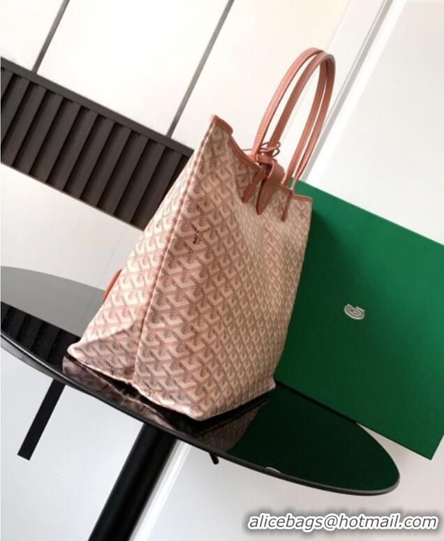 Luxury Classic Goyard Glittering Saint Louis Tote Bag GM 020146 Pearly Light Pink 2025