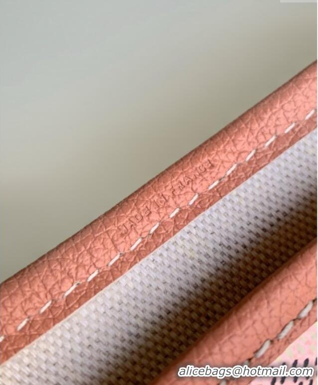 Luxury Classic Goyard Glittering Saint Louis Tote Bag GM 020146 Pearly Light Pink 2025