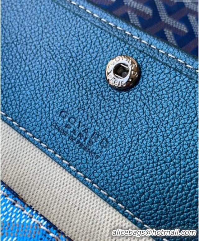 Super Quality Goyard Glittering Saint Louis Tote Bag GM 020146 Pearly Blue 2025