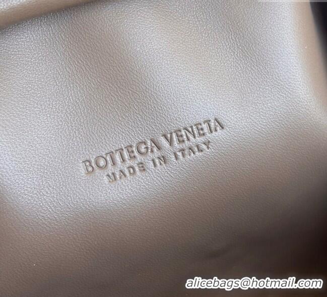 New Design Bottega Veneta Small Lauren 1980 Chain Bag in Padded Intrecciato Leather 804038 Chocolate 2025