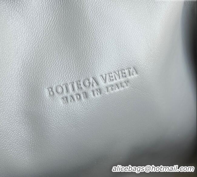 New Fashion Bottega Veneta Small Lauren 1980 Chain Bag in Padded Intrecciato Leather 804038 Silver Grey 2025