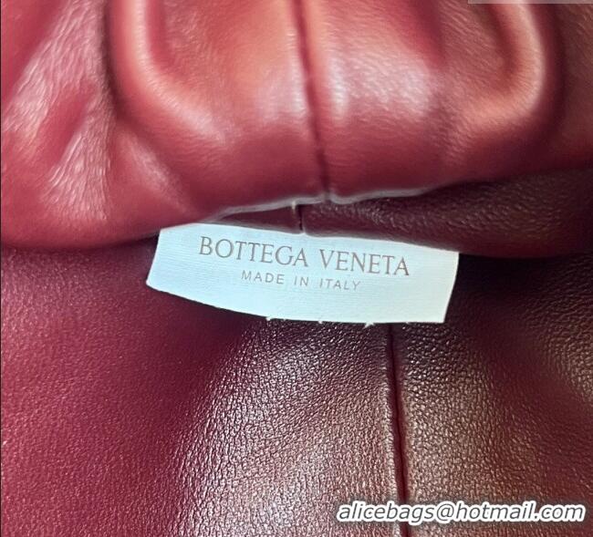 Best Price Bottega Veneta Small Lauren 1980 Chain Bag in Padded Intrecciato Leather 804038 Barolo Red 2025