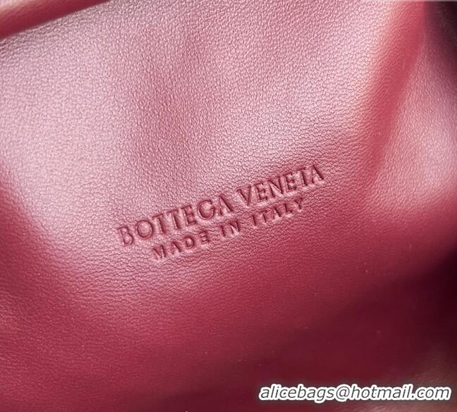 Best Price Bottega Veneta Small Lauren 1980 Chain Bag in Padded Intrecciato Leather 804038 Barolo Red 2025