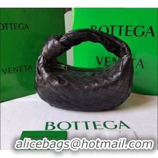 Buy Promotional Bottega Veneta Mini Jodie Hobo Bag in Intrecciato Lambskin 651876 Fondant Brown 2025