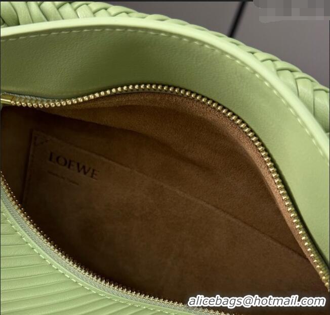 Good Looking Loewe Small Puzzle bag in Embossed calfskin 062324 Light Pear Green 2025