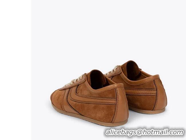 ​Top Grade Dries Van Noten Gazelle Suede Sneakers DV8954 Brown