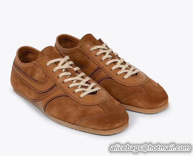 ​Top Grade Dries Van Noten Gazelle Suede Sneakers DV8954 Brown