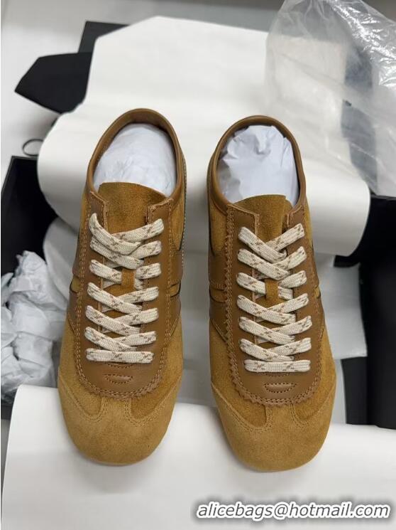 ​Top Grade Dries Van Noten Gazelle Suede Sneakers DV8954 Brown