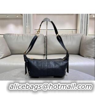 Inexpensive Dior Small D-Journey Hobo Bag in Vintage Smooth Calfskin 2416 Black 2025