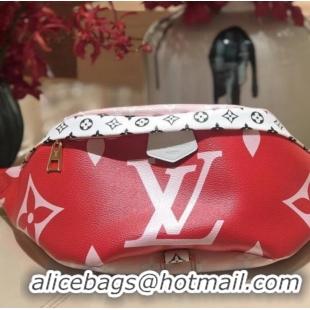 Fashion Discount Louis Vuitton Monogram Giant Bumbag M43644 Red/Pink