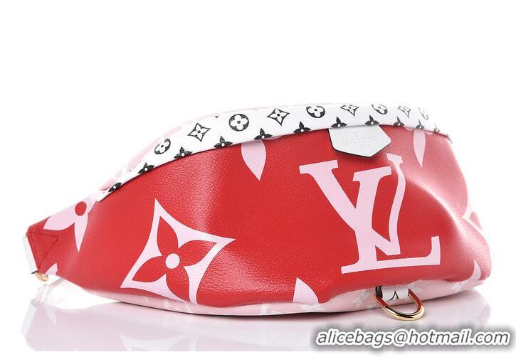 Fashion Discount Louis Vuitton Monogram Giant Bumbag M43644 Red/Pink