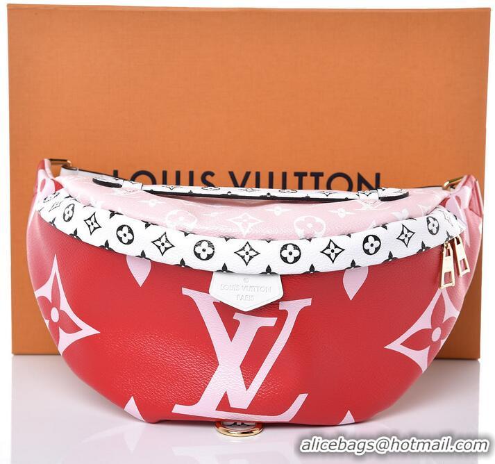 Fashion Discount Louis Vuitton Monogram Giant Bumbag M43644 Red/Pink