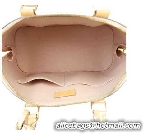 Big Discount Louis Vuitton Monogram Vernis Alma MM M90025 Cream