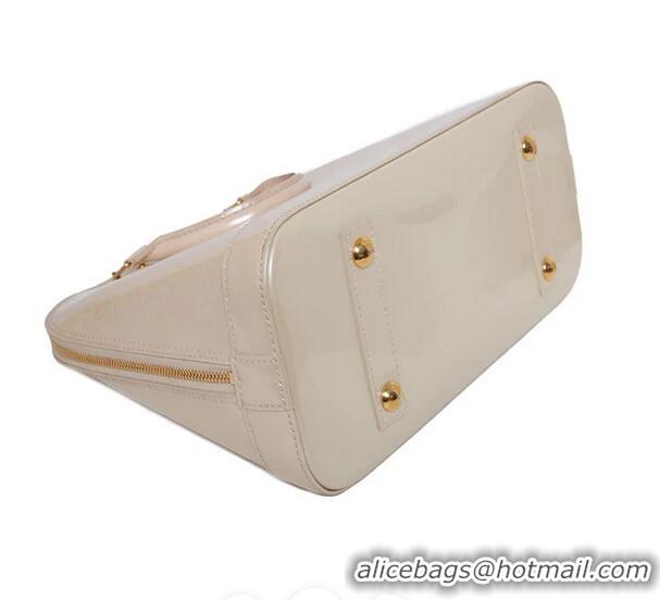 Big Discount Louis Vuitton Monogram Vernis Alma MM M90025 Cream