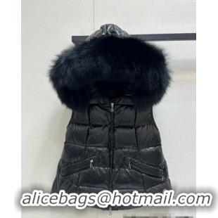 Fashion Discount Moncler Down Jacket Vest 1219 Black 2024