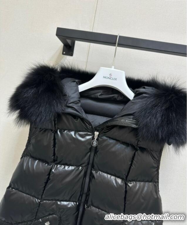 Fashion Discount Moncler Down Jacket Vest 1219 Black 2024