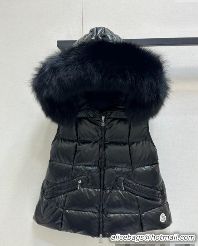 Fashion Discount Moncler Down Jacket Vest 1219 Black 2024