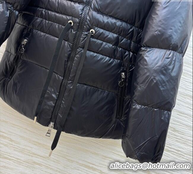 Luxury Discount Moncler Down Jacket 121905 Black 2024