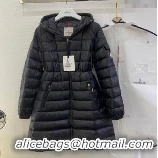 ​Good Quality Moncler Amintore Long Down Jacket M9044 Black 2024