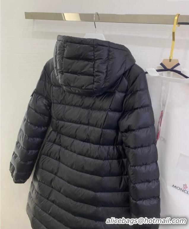 ​Good Quality Moncler Amintore Long Down Jacket M9044 Black 2024