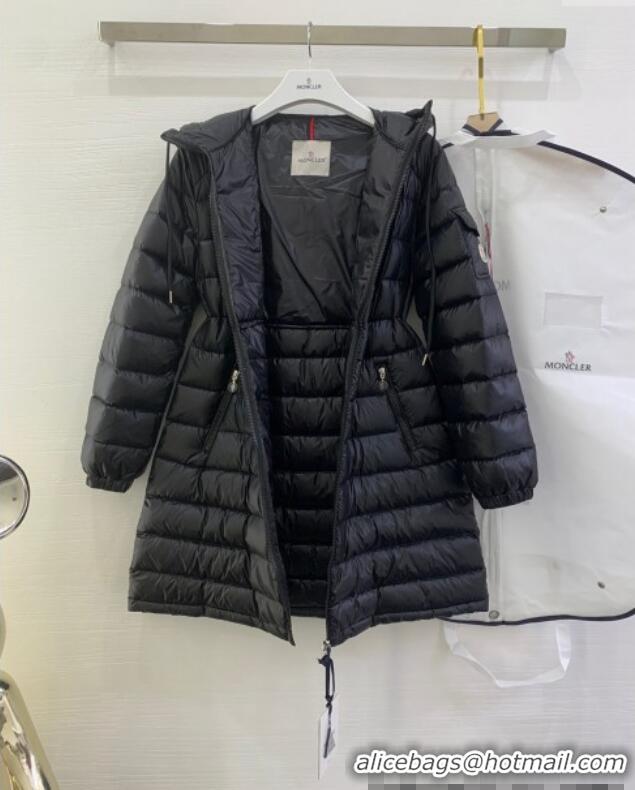 ​Good Quality Moncler Amintore Long Down Jacket M9044 Black 2024