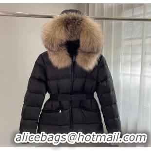 Reasonable Price Moncler Down Jacket 121908 Black 2024