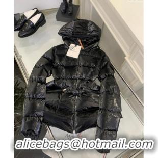 Reasonable Price Moncler Barante Shiny Down Jacket M6019 Black 2025