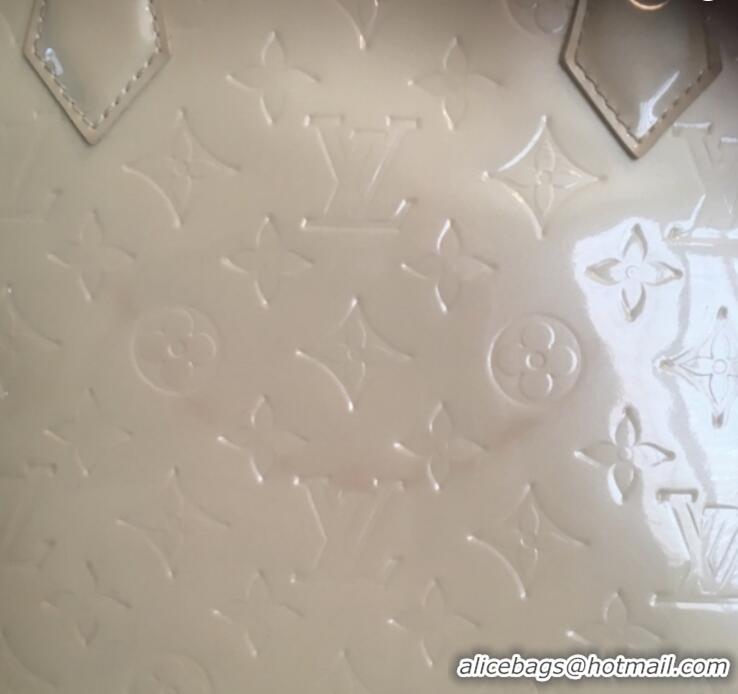 Top Grade Louis Vuitton Monogram Vernis Alma GM M90026 Cream