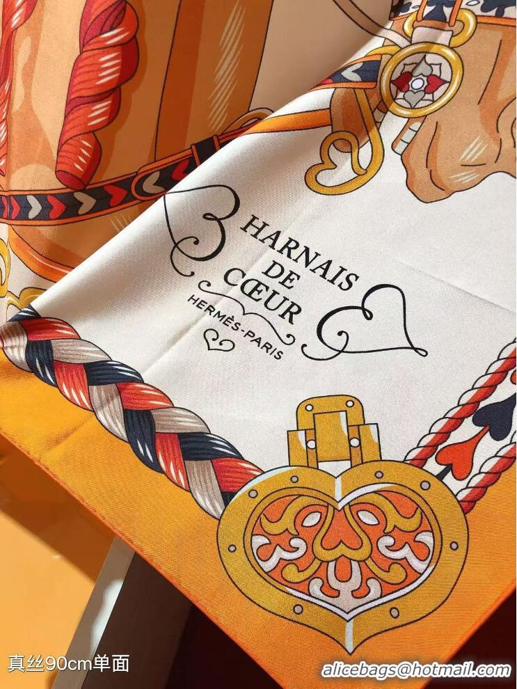 Top Grade Hermes Silk Sqaure Scarf 90x90cm H0515