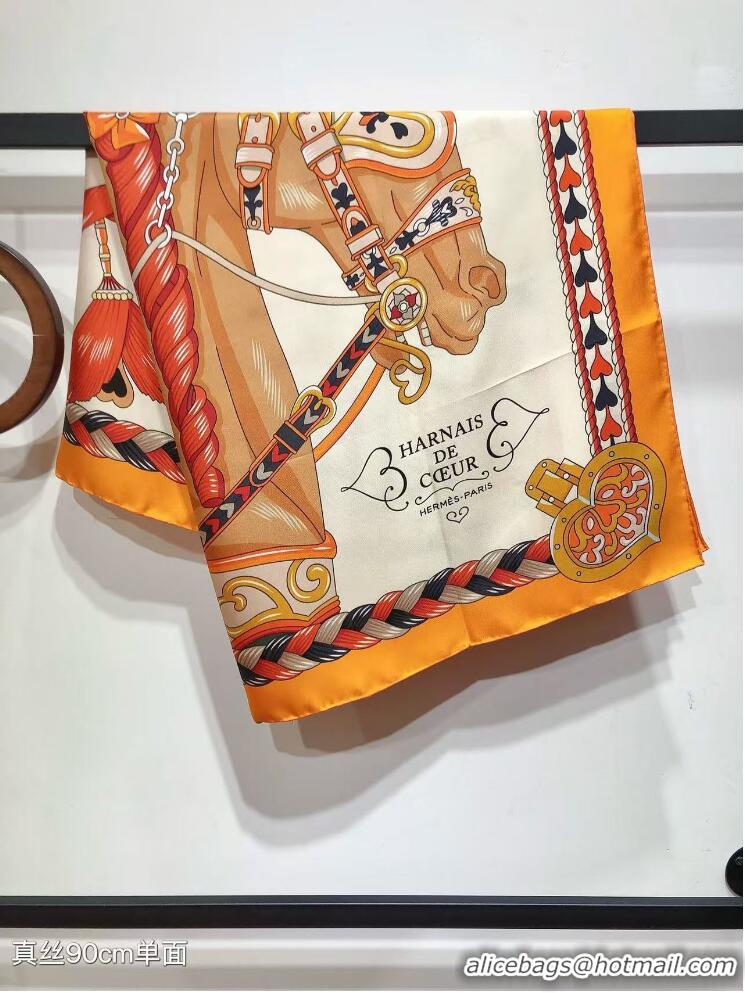 Top Grade Hermes Silk Sqaure Scarf 90x90cm H0515