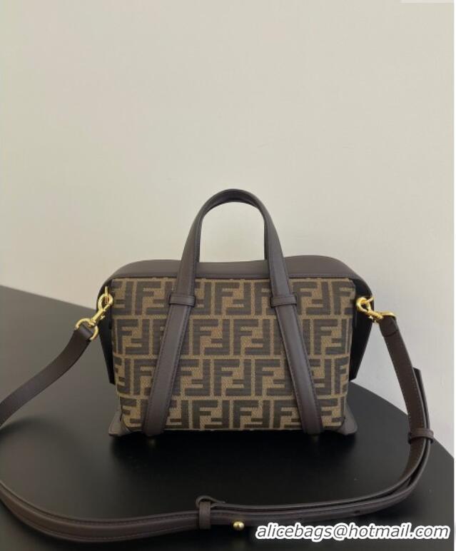 Well Crafted Fendi Vintage Boston 365 Bag in FF Fabric 0210 Brown 2025