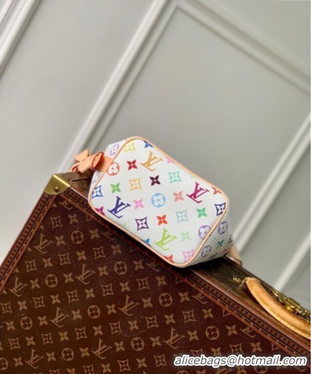 Traditional Discount Louis Vuitton LV x TM All In BB Bucket Bag in Monogram Canvas M13089 White/Multicolored 2025