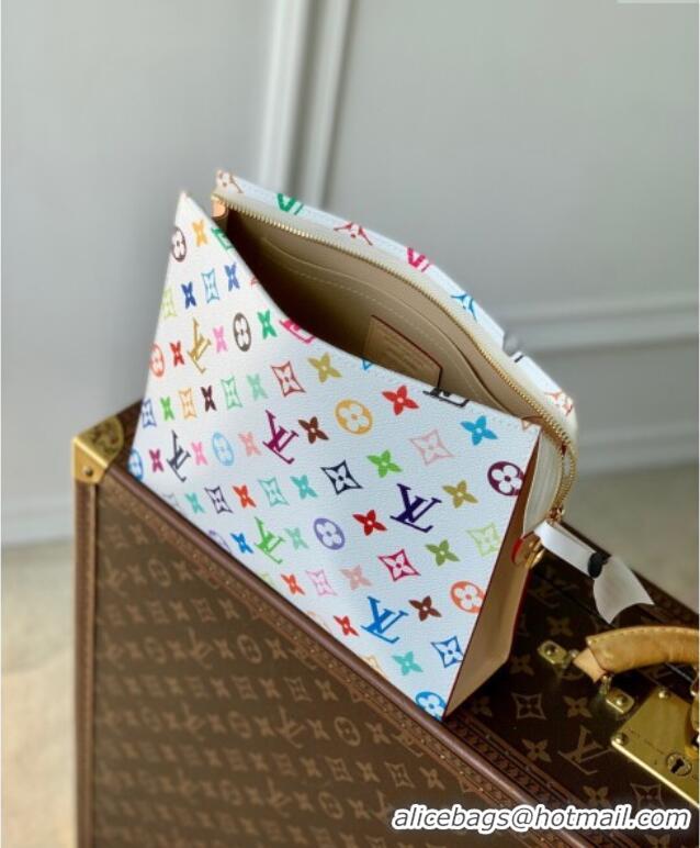 Super Quality Louis Vuitton LV x TM Toiletry Pouch in Multicolored Monogram Canvas M13746 White 2025