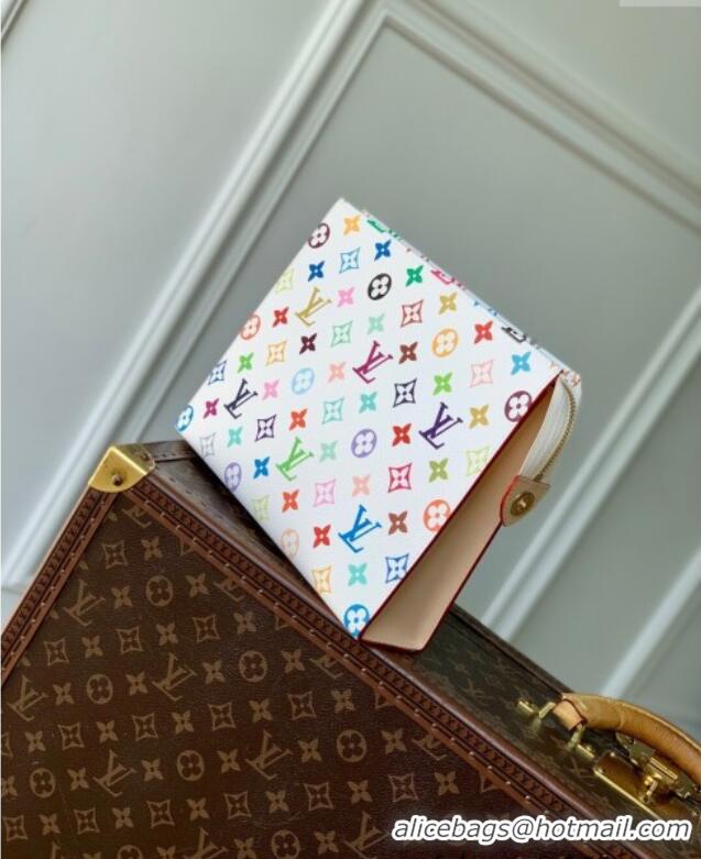 Super Quality Louis Vuitton LV x TM Toiletry Pouch in Multicolored Monogram Canvas M13746 White 2025