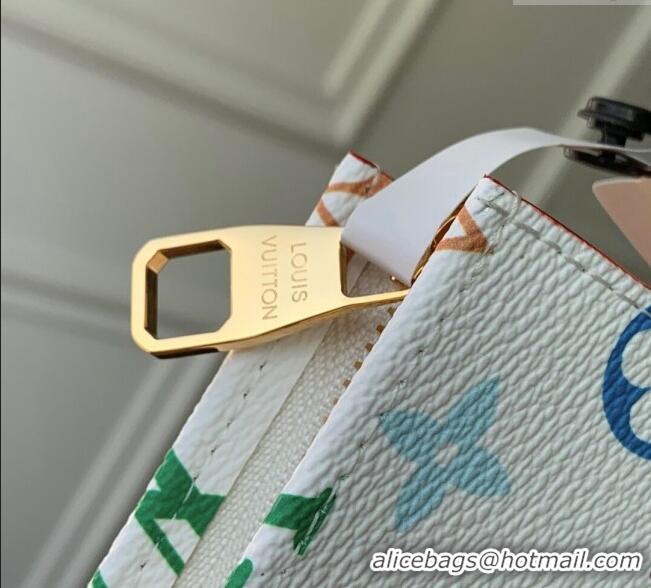 Super Quality Louis Vuitton LV x TM Toiletry Pouch in Multicolored Monogram Canvas M13746 White 2025