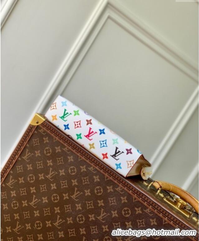 Super Quality Louis Vuitton LV x TM Toiletry Pouch in Multicolored Monogram Canvas M13746 White 2025