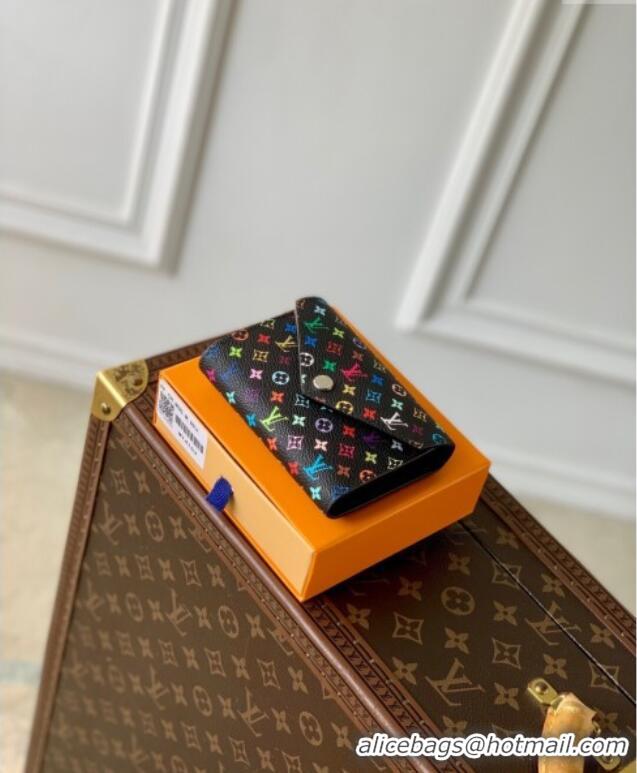 New Style Louis Vuitton LV x TM Victorine Wallet in Multicolored Monogram Canvas M14163 Black 2025