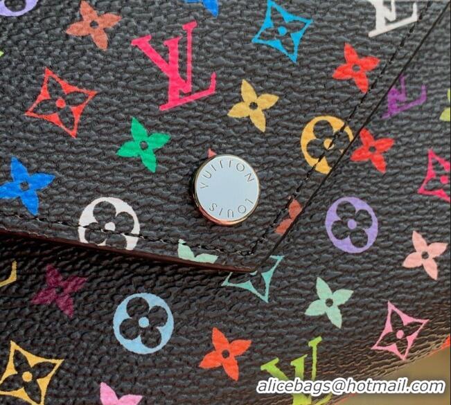 New Style Louis Vuitton LV x TM Victorine Wallet in Multicolored Monogram Canvas M14163 Black 2025