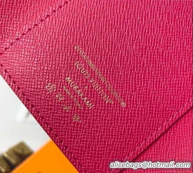 Low Cost Louis Vuitton LV x TM Victorine Wallet in Multicolored Monogram Canvas M14163 White 2025