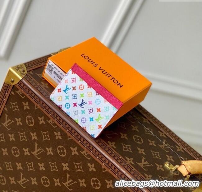 Affordable Price Louis Vuitton LV x TM Card Holder Wallet in Multicolored Monogram Canvas M13403 White 2025