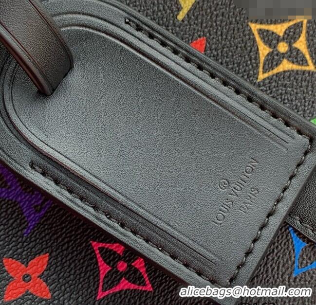 Super Quality Louis Vuitton LV x TM Keepall Bandouliere 50 Travel in Multicolored Monogram Canvas M13745 Black 2025