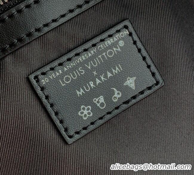 Super Quality Louis Vuitton LV x TM Keepall Bandouliere 50 Travel in Multicolored Monogram Canvas M13745 Black 2025