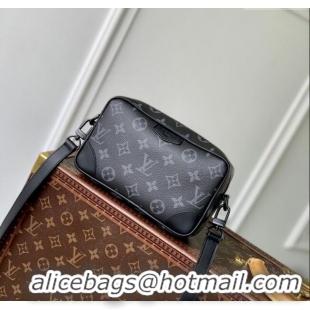 Best Price Louis Vuitton Men's Trocadero Wearable Wallet Mini Bag in Monogram Eclipse Canvas M14253 Black 2025